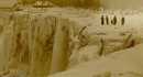 Обледеневший Ниагарский водопад в 1912 году
